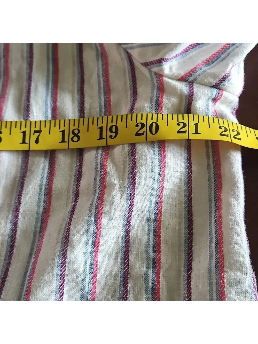 Dolan Left Coast Collection Antropologie Blazer Striped Linen Double-breasted XL